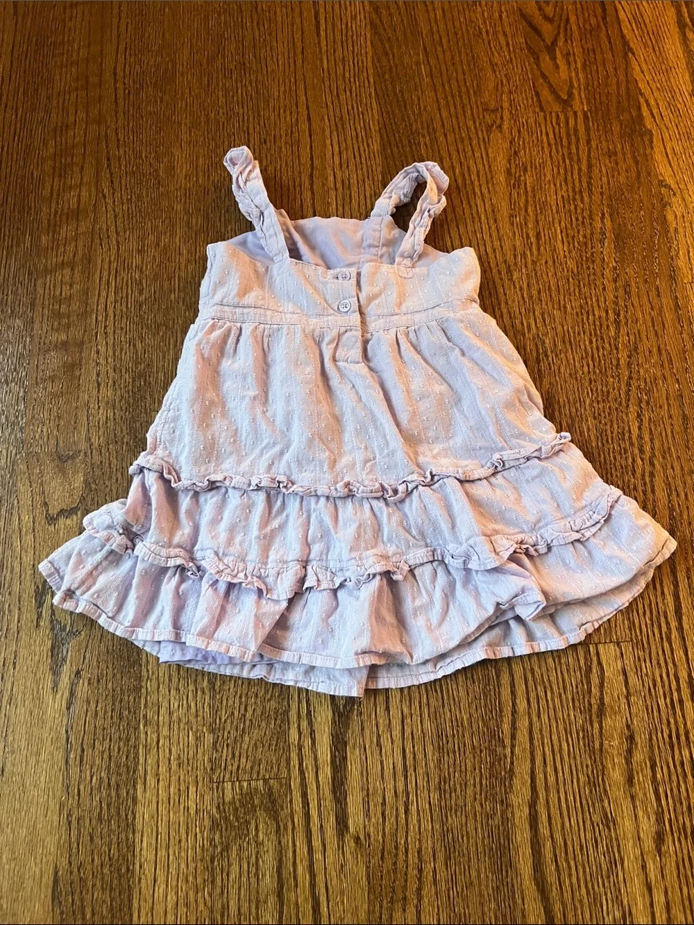 Gymboree Lined Lavender Ruffled Sundress